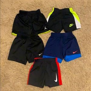 5 Pairs Nike Toddler Shorts -Dri Fit